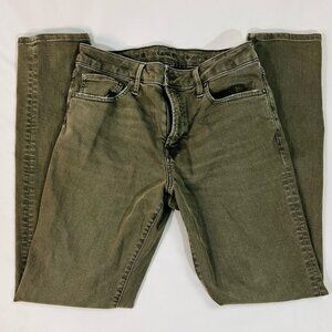 Men's American Eagle Gray Jeans 31x32 Slim Flex